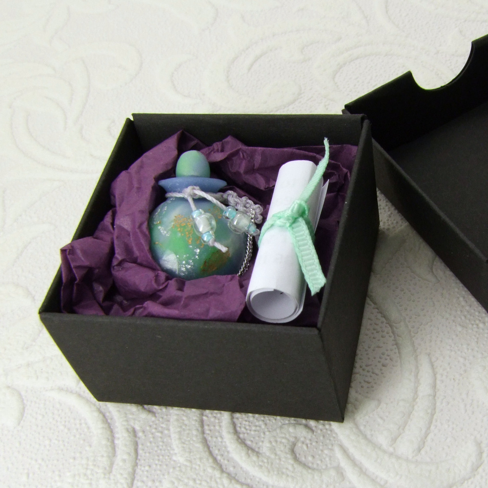 a wishpot packed in a gift box
